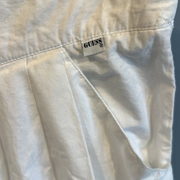 Guess Vintage white skirt pleated - Picture 2 of 8